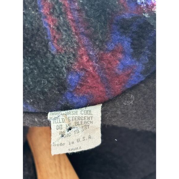 Kerrits S Black Riding Jacket Equestrian Fleeced Lined Funnel Neck USA MADE - Picture 7 of 7